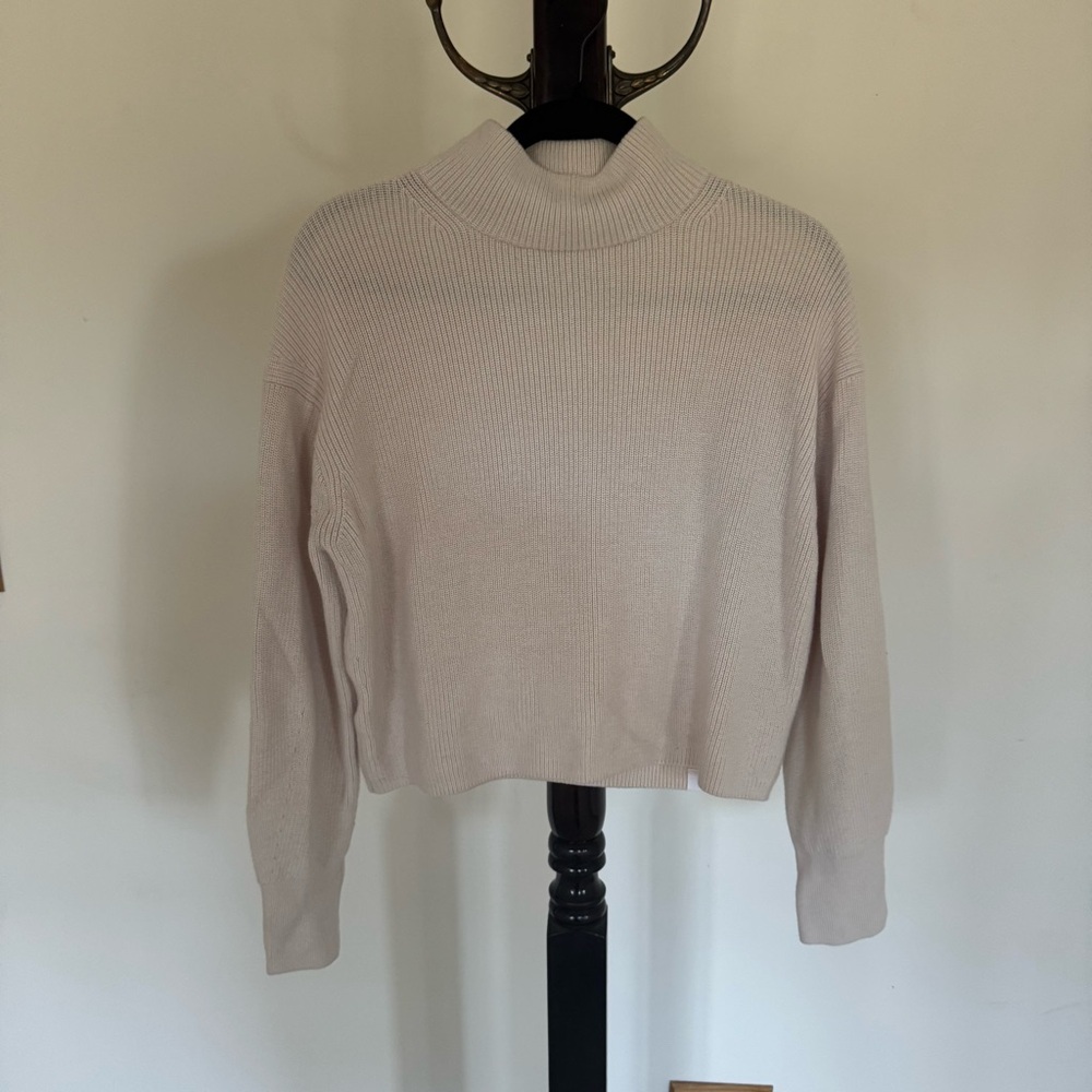 Lululemon Merino Wool-Blend Ribbed Turtleneck Sweater
